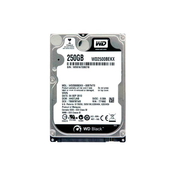 Disco duro HDD 250gb 2.5